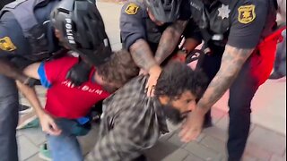 Fights Break Out At Turning Point Event As Dems Try To Cause Chaos