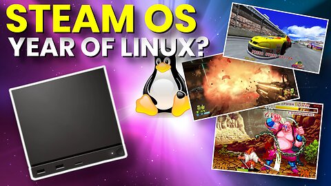 Steam OS: The Year Of Linux FINALLY?🐧