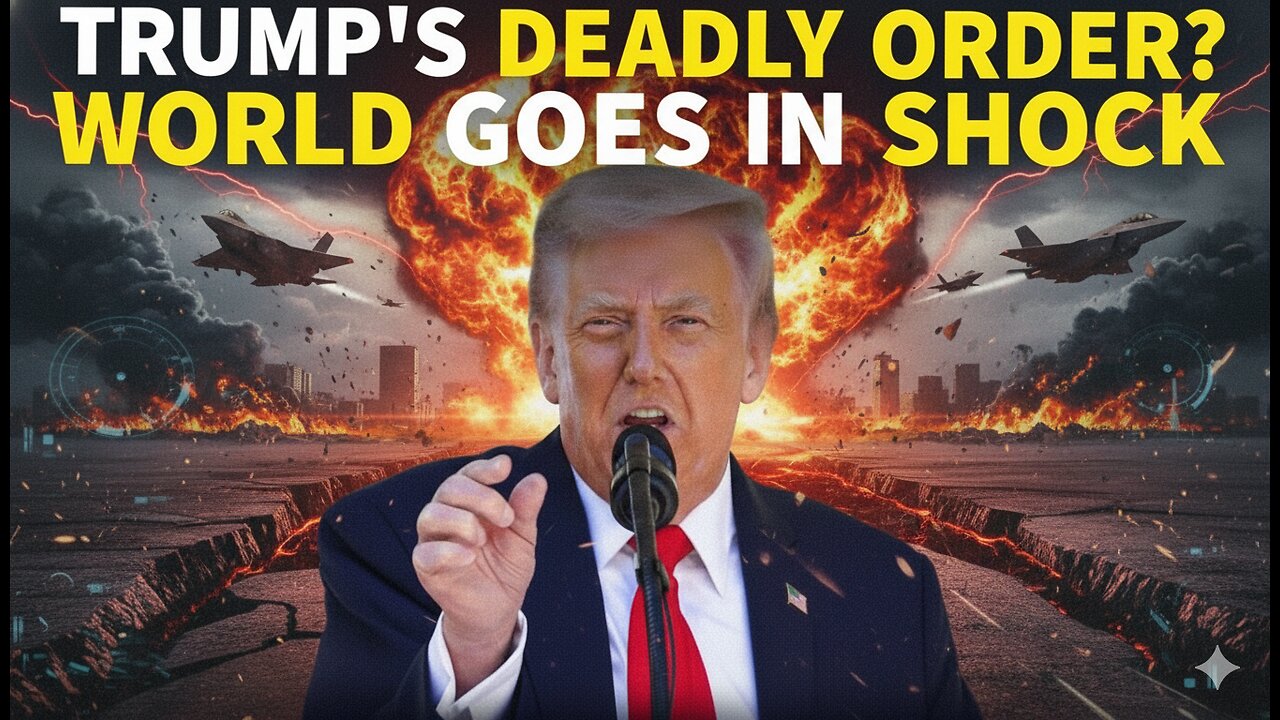 Trump LIVE: Trump Declares EMERGENCY From Whitehouse; Drops NUCLEAR Bombshell On Iran, Russia, China