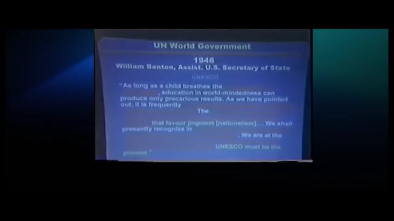 Buried UN Plans From The 90's