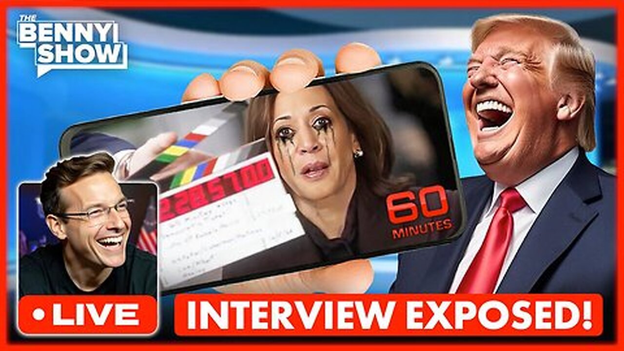 🚨 60 Minutes Kamala Cover-Up EXPOSED! Full Unedited NIGHTMARE Interview Released - Trump Sues CBS