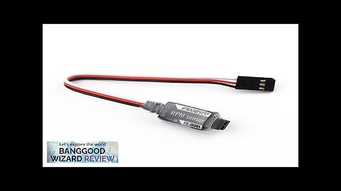 Flysky FS-iBS01 RPM Sensor for i-BUS2 Receivers RC Car Boat Aircraft Trucks Review