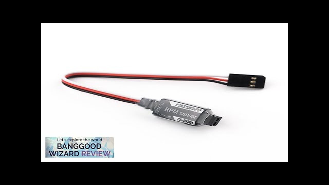 Flysky FS-iBS01 RPM Sensor for i-BUS2 Receivers RC Car Boat Aircraft Trucks Review