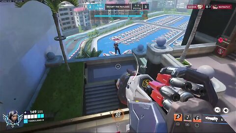 I do not understand what the Mercy is doing, but as Pharah I can still take it to them.