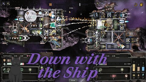 Down with the ship! Black cat luck?