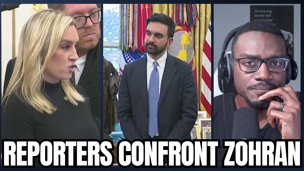 Reporters Confront Zohran On Campaign Messaging At White House