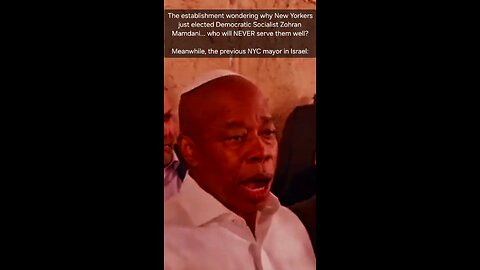 Imagine what the reaction would be if Mamdani went to Doha and said to I served Qatar as a mayor