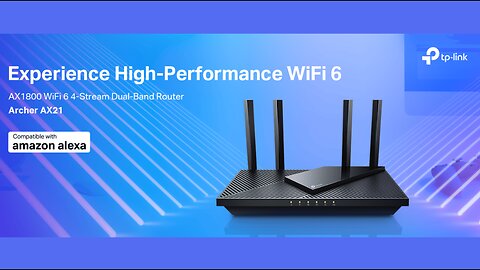 TP-Link AX1800 WiFi 6 Router V4 (Archer AX21)