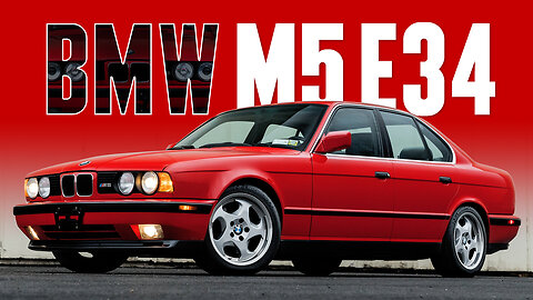 Why the BMW M5 E34 Is Still a Motorsport Legend Today!