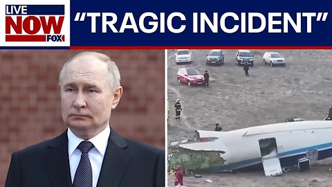 Putin calls plane crash a "tragic incident" | LiveNOW from FOX