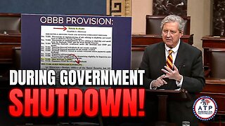 DURING GOVERNMENT SHUTDOWN! SEN. KENNEDY CALLS OUT LEFT'S RIDICULOUS FUNDING SPREES!