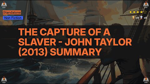 The Capture of a Slaver - John Taylor (2013) Summary - 3.83 ⭐️