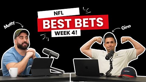 NFL Week 4 | Best Bets For EVERY Game | Disciplined Degens Podcast