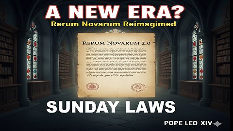 A New Era - Rerum Novarum 2.0 - Sunday Laws
