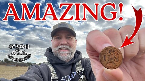 RARE 1850'S RELIC found while METAL DETECTING COLORADO!