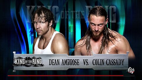 WWE 2k16 Dean Ambrose vs Colin Cassady