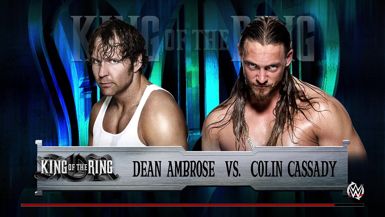 WWE 2k16 Dean Ambrose vs Colin Cassady