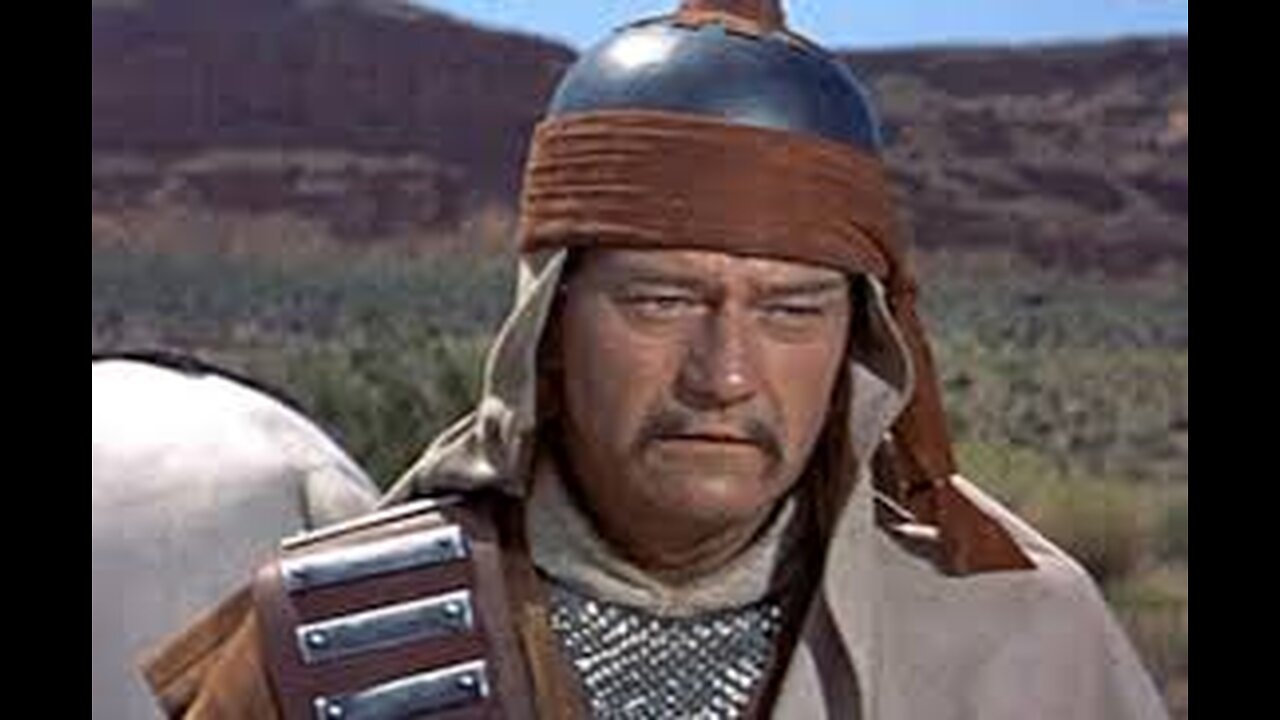 John Wayne as Genghis Khan is PRICELESS