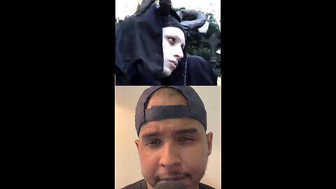 Predicando le a un satanista 🤯 #religion #jesus #preaching #viral #reels