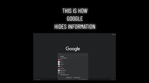HOW GOOGLE IS MANIPULATING US ALL - Google founded by the CIA too