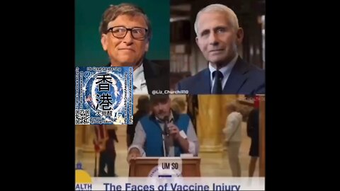 這正是這些該死的騙子所做的，福奇和蓋茨向全世界注射了癌症。THIS is exactly what these Fucking Liars did. Fauci and Gates injected the World with Cancer.