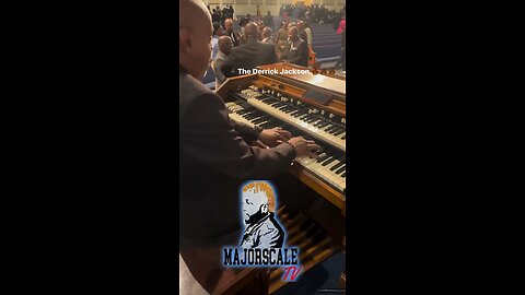 The Derrick Jackson 🎹🎶🎵🔥#hammondorgan