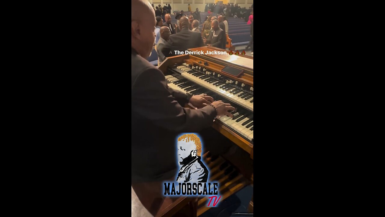 The Derrick Jackson 🎹🎶🎵🔥#hammondorgan