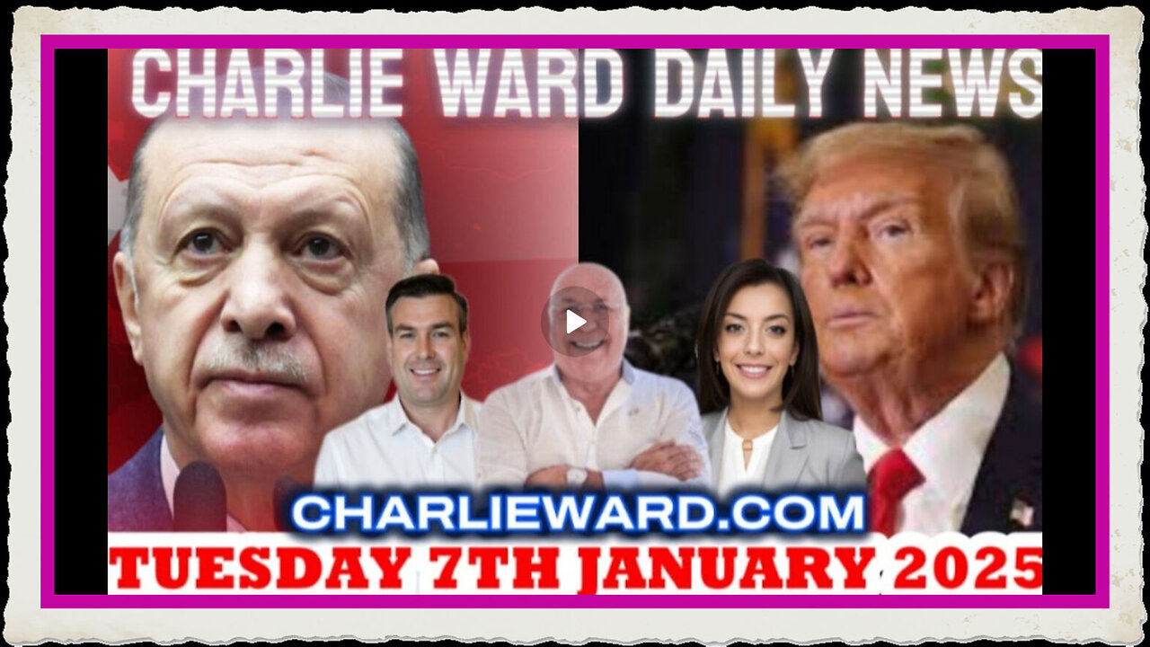 CHARLIE WARD DAILY NEWS WITH DREW DEMI TUESDAY 7TH JANUARY 2025