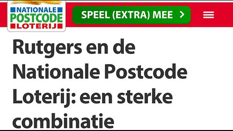 Nationale Postcodeloterij grote financier van SDG 2030 Agenda uitvoerder Rutgers Stichting