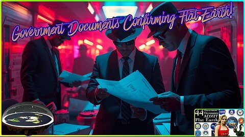 Government Documents Confirming A Level Motionless Plane, A Flat Earth! John Thor 1 Video.