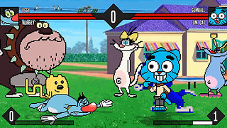 MUGEN - Oggy & Wubbzy vs. Gumball & Tom Cat - Download