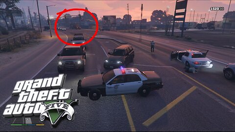 GTA 5 Police Pursuit Driving Police car Ultimate Simulator crazy chase #112