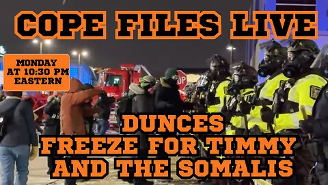 Cope Files Live! - Dunces Fight For Fraudsters. More Minnesota Madness.