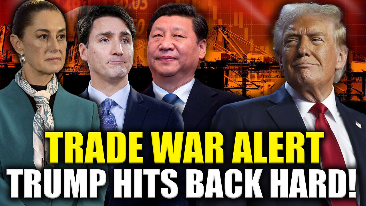 Trump’s Trade War Explodes! Tariffs on Mexico, Canada & China Rock Global Markets!