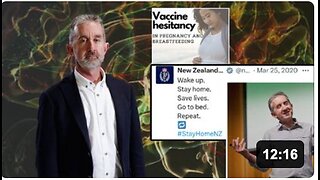 Psychologist and NZ shill Nigel Latta was living, until he got his vaccine!