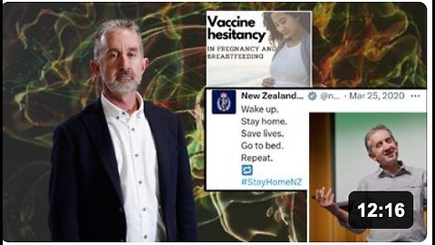 Psychologist and NZ shill Nigel Latta was living, until he got his vaccine!