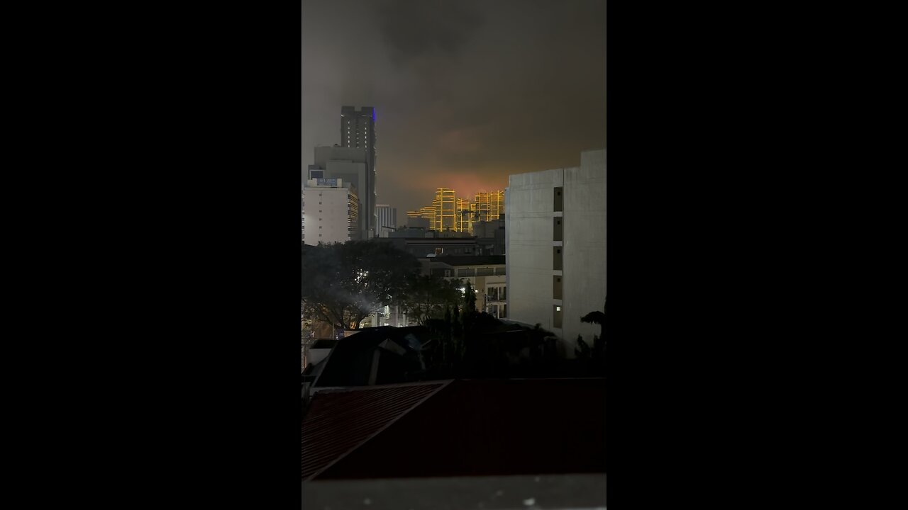 Christmas Eve fireworks Manila