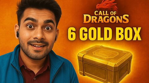 I Got 6 Gold Boxes in Call of Dragons! 😱 Mega Opening