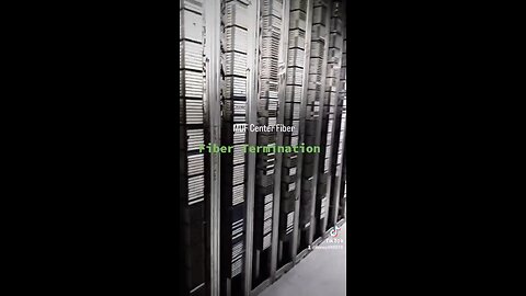 Fiber Optics Termination Hub #fibercables #termination #OLTrooms
