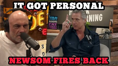Joe Rogan HUMILIATES Gavin Newsom in Seconds Flat!!