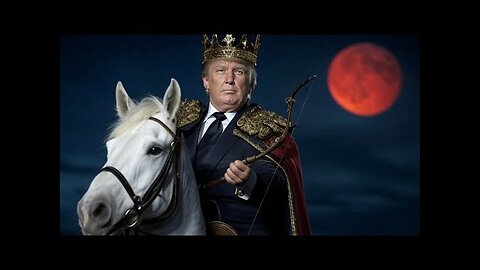 "WE NEED A MAN ON A WHITE HORSE!" TRUMP BEING COMPARED TO THE ANTICHRIST CONQUEROR BY RFK JR!