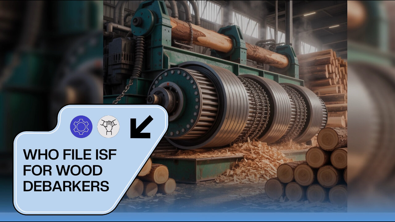 Who File ISF For Wood Debarkers