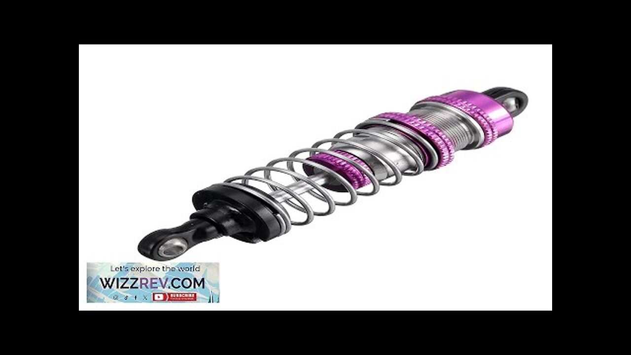 Wltoys 124019 1/12 RC Car Spare Oil Filled Rear Shock Absorber Damper Review