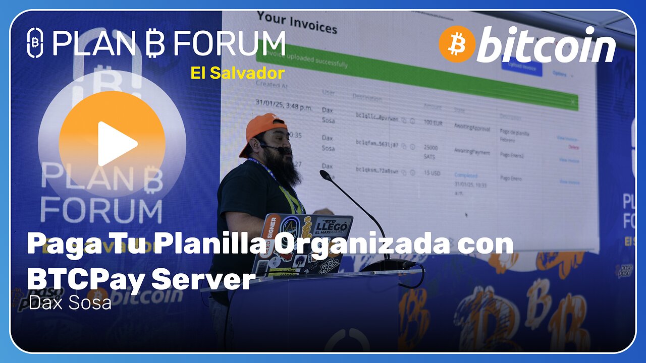 Paga Tu Planilla Organizada con BTCPay Server