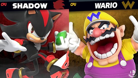 Shadow (Moveset) VS Wario (Moveset) [CalvinTheChocolateBear7 SSBU Request] -By Eriiz/SushiiZ
