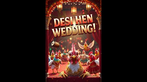 Royal Hen Baraat Parade! 🐔👑🎺