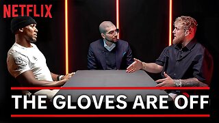 THE GLOVES ARE OFF | Anthony Joshua VS Jake Paul Face 2 Face