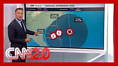 Tropical Storm Watch: Florida East Coast, Cat 1 Risk | CNN2.0