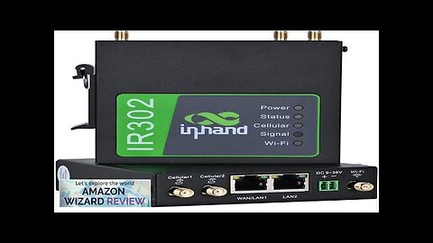 InHand Networks IR302 Industrial IoT 4G LTE VPN Cellular Router LTE Cat Review