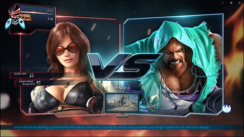 TEKKEN 7 Katarina rage art
